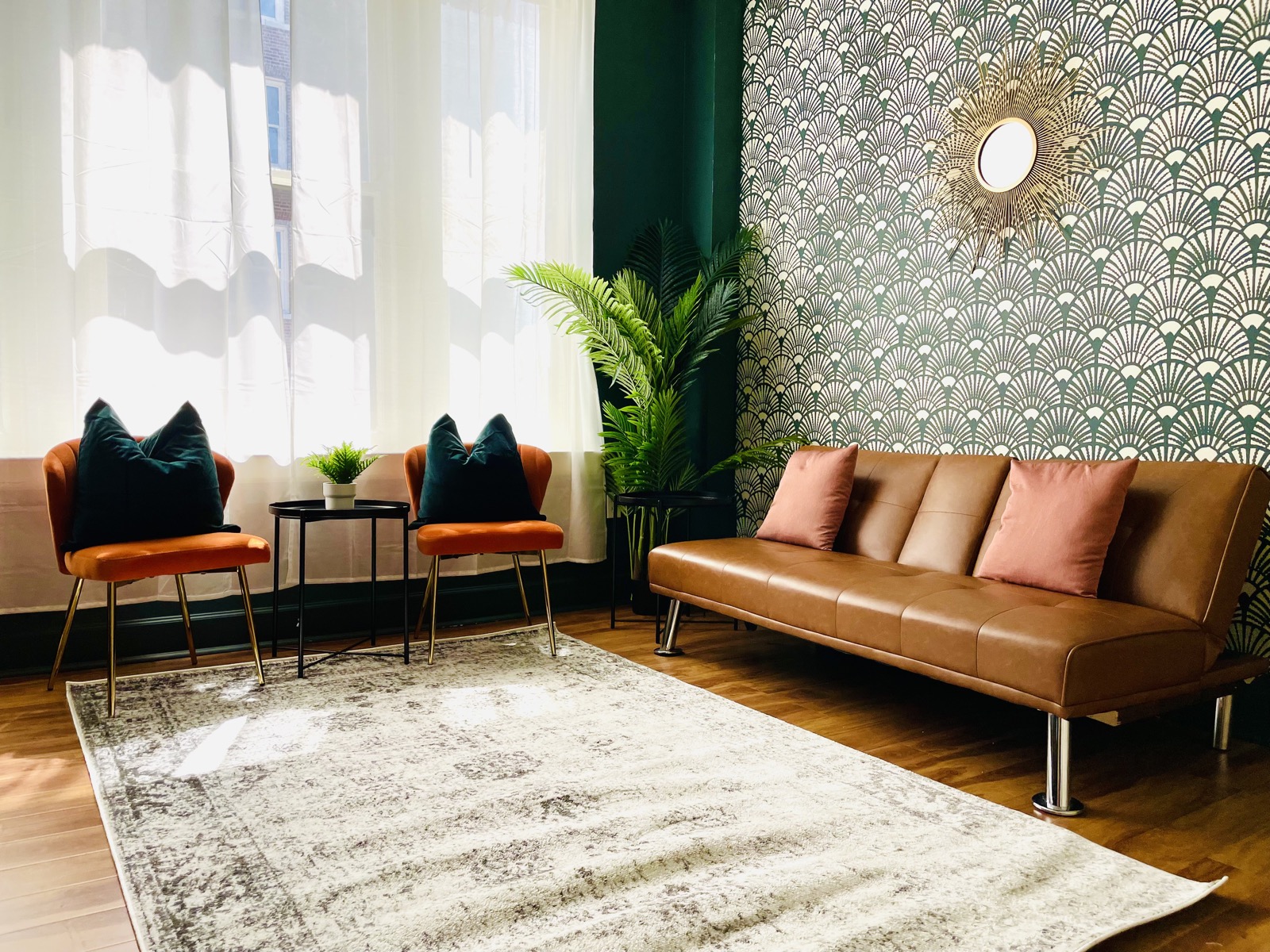 Apartment lounge area